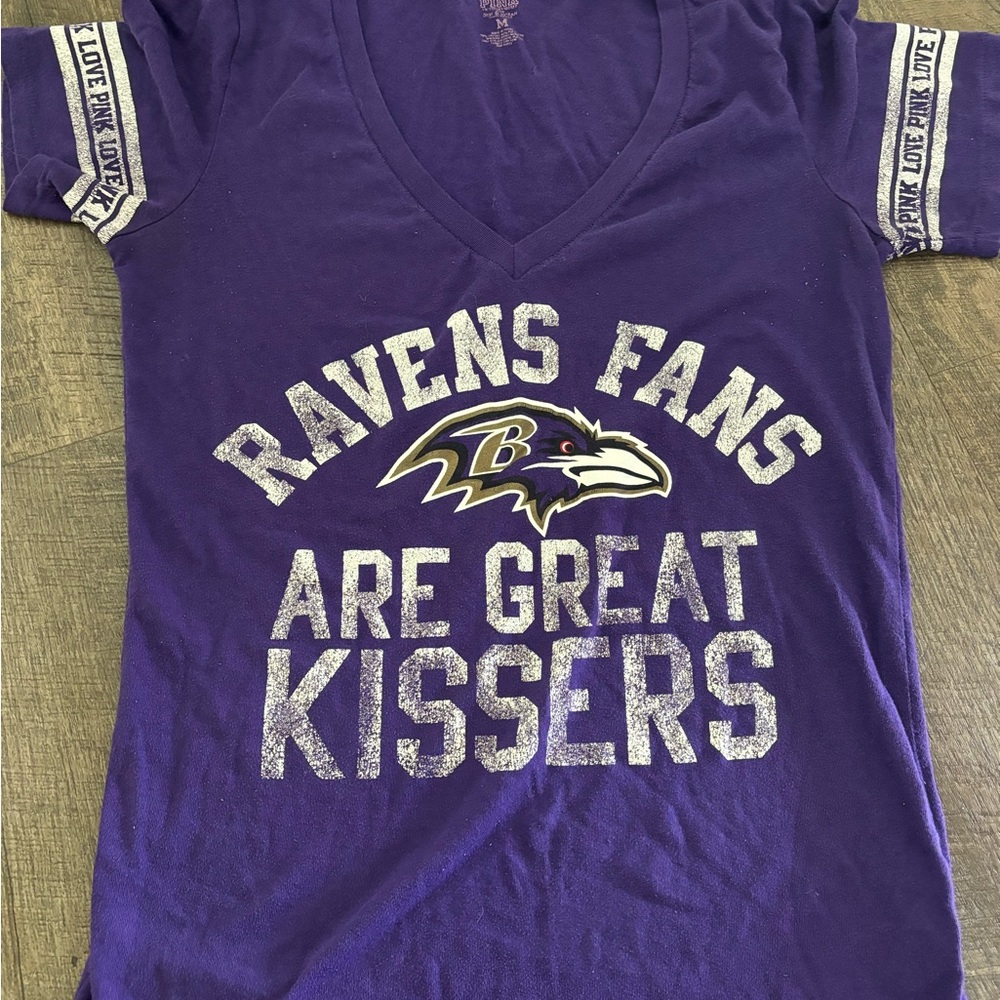 PINK Victoria's Secret Baltimore Ravens NFL Tee